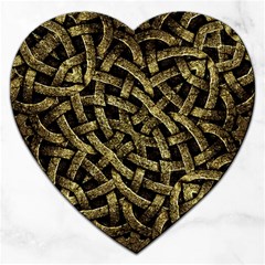 Ancient Arabesque Stone Ornament Jigsaw Puzzle (heart)