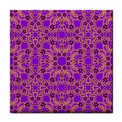 Purple Moroccan Pattern Ceramic Tile