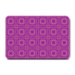 Purple Moroccan Pattern Small Door Mat 24 x16  Door Mat