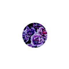 Purple Wildflowers Of Hope 1  Mini Button