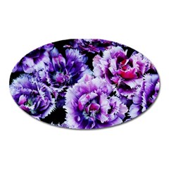 Purple Wildflowers Of Hope Magnet (Oval)