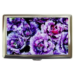 Purple Wildflowers Of Hope Cigarette Money Case