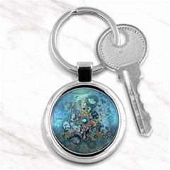 Led Zeppelin Iii Art Key Chain (round)