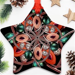 Luxury Ornate Artwork Star Ornament