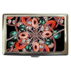 Luxury Ornate Artwork Cigarette Money Case by dflcprints