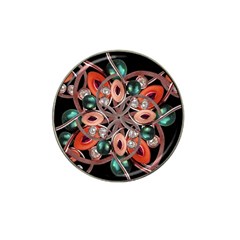 Luxury Ornate Artwork Golf Ball Marker (for Hat Clip) by dflcprints