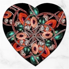 Luxury Ornate Artwork Jigsaw Puzzle (heart)