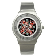 Luxury Ornate Artwork Stainless Steel Watch (slim)