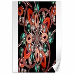 Luxury Ornate Artwork Canvas 20  X 30  (unframed) by dflcprints