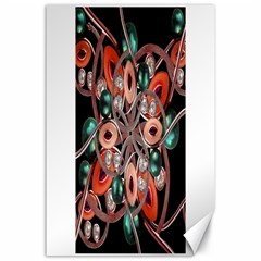 Luxury Ornate Artwork Canvas 24  X 36  (unframed)