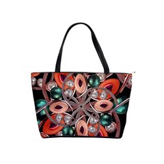 Luxury Ornate Artwork Large Shoulder Bag