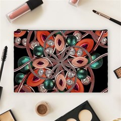 Luxury Ornate Artwork Cosmetic Bag (large)