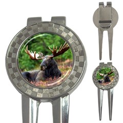 Majestic Moose Golf Pitchfork & Ball Marker by StuffOrSomething