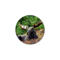 Majestic Moose Golf Ball Marker