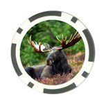 Majestic Moose Poker Chip (10 Pack) Back