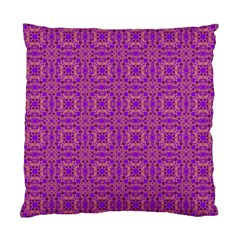 Purple Moroccan Pattern Cushion Case (single Sided) 