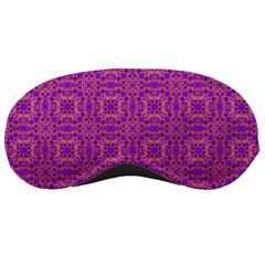 Purple Moroccan Pattern Sleeping Mask