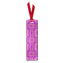 Purple Moroccan Pattern Small Bookmark