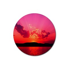 Sunset Drink Coasters 4 Pack (round)