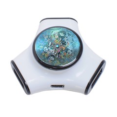 Led Zeppelin Iii Digital Art 3 Port Usb Hub