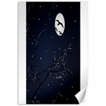 Night Birds and Full Moon Canvas 20  x 30  (Unframed) 19.62 x28.9  Canvas - 1