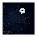 Night Birds and Full Moon Glasses Cloth (Medium) Front