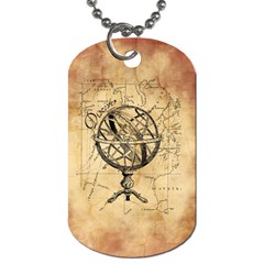 Discover The World Dog Tag (two-sided)  by StuffOrSomething