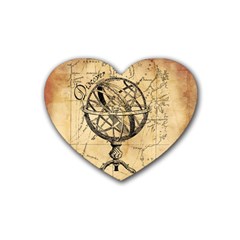 Discover The World Drink Coasters (heart)