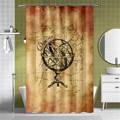 Discover The World Shower Curtain 48  X 72  (small) by StuffOrSomething