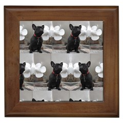 French Bulldog Framed Ceramic Tile by StuffOrSomething