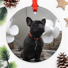 French Bulldog Round Ornament