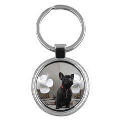 French Bulldog Key Chain (Round)