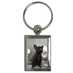 French Bulldog Key Chain (Rectangle)