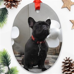 French Bulldog Oval Ornament (two Sides) by StuffOrSomething