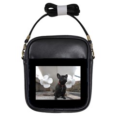 French Bulldog Girl s Sling Bag