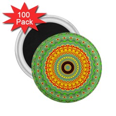 Mandala 2 25  Button Magnet (100 Pack) by Siebenhuehner