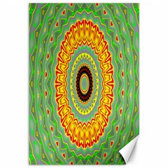 Mandala Canvas 12  X 18  (unframed) by Siebenhuehner