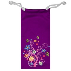 Flowery Flower Jewelry Bag by SaraThePixelPixie