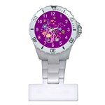 Flowery Flower Nurses Watch Front