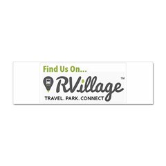 Rvillage Bumper Sticker 100 Pack