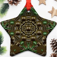 Japanese Garden Star Ornament by dflcprints