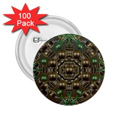 Japanese Garden 2 25  Button (100 Pack)