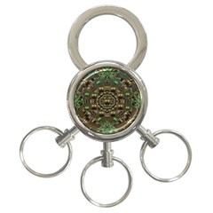 Japanese Garden 3-ring Key Chain