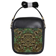 Japanese Garden Girl s Sling Bag by dflcprints