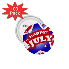 4th Of July Celebration Design 1 75  Button (100 Pack)