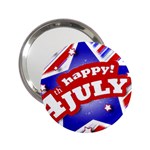 4th of July Celebration Design Handbag Mirror (2.25 ) Front