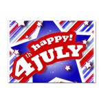 4th of July Celebration Design A4 Sticker 100 Pack Front