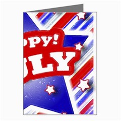 4th Of July Celebration Design Greeting Card by dflcprints