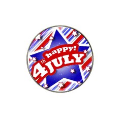 4th Of July Celebration Design Golf Ball Marker 4 Pack (for Hat Clip) by dflcprints