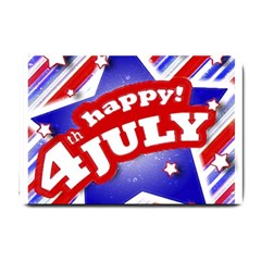 4th Of July Celebration Design Small Door Mat